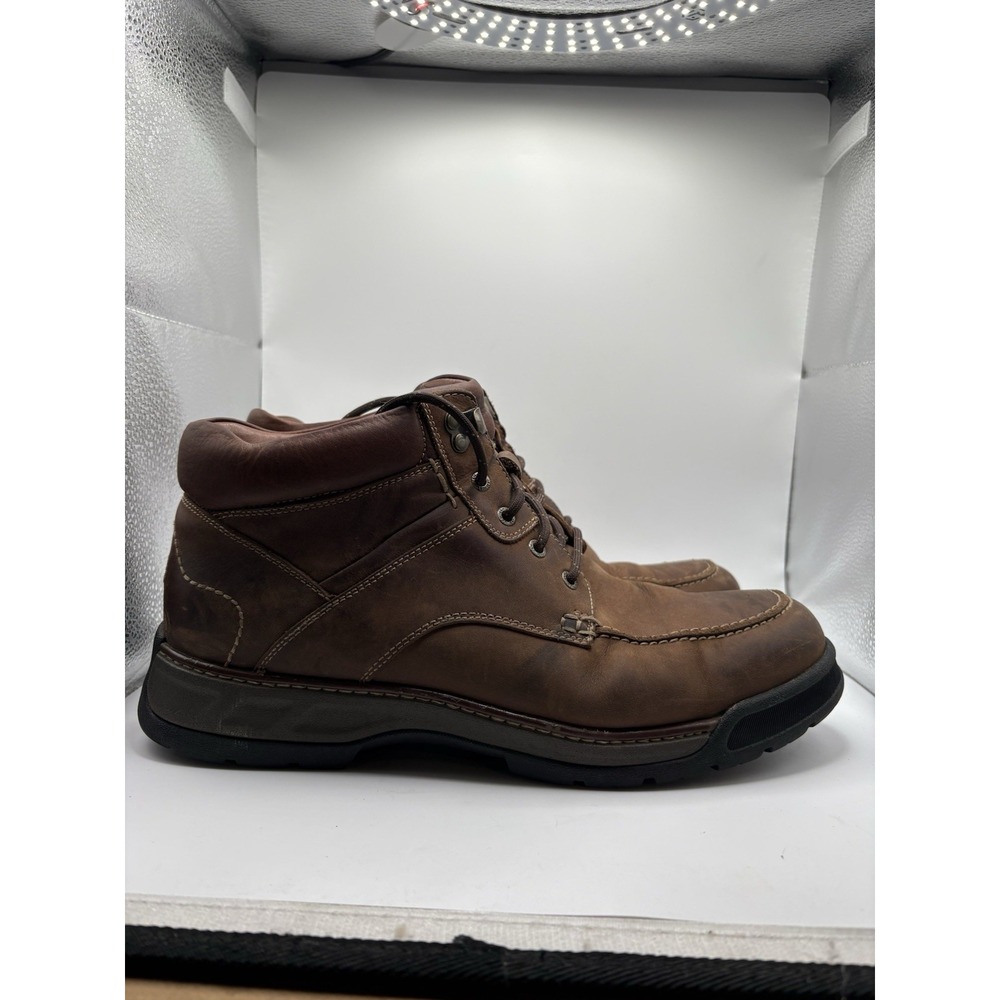 Johnston & Murphy XC4 Waterproof Sheepskin Mens 10.5 M Brown Leather Ankle Boots